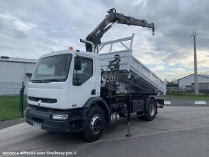 Benne basculante de chantier et de TP Renault Premium