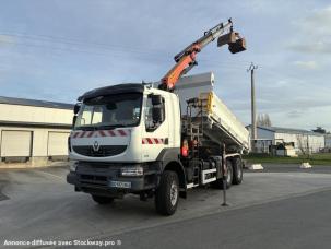 Benne basculante de chantier et de TP Renault Kerax
