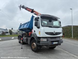 Benne basculante de chantier et de TP Renault Kerax