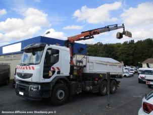 Benne basculante de chantier et de TP Renault Premium