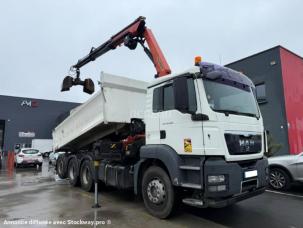 Benne basculante de chantier et de TP MAN TGS