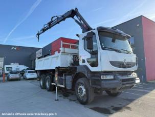 Benne basculante de chantier et de TP Renault Kerax