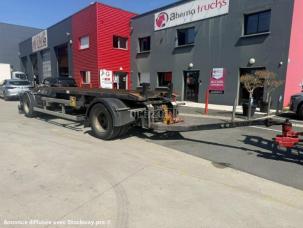 Fourgon bâché avec parois rigides Samro Dolly 2 essieux porte caisson