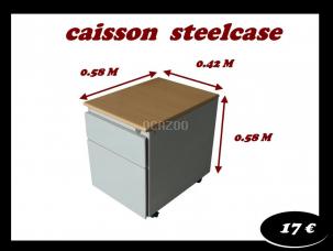 caisson roulette steelcase strafor