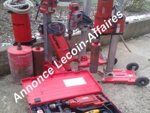 carotteuses hilti milwaukee + accessoires