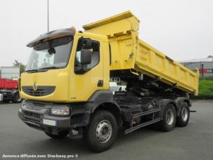 Benne basculante de chantier et de TP Renault Kerax