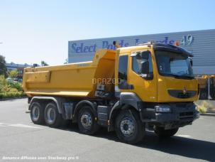 Benne basculante de chantier et de TP Renault Kerax