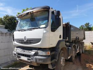 Benne basculante de chantier et de TP Renault Kerax