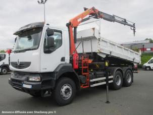 Benne basculante de chantier et de TP Renault Kerax