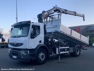 Benne basculante de chantier et de TP Renault Premium Lander