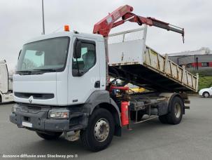 Benne basculante de chantier et de TP Renault Kerax