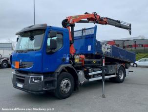 Benne basculante de chantier et de TP Renault Premium Lander