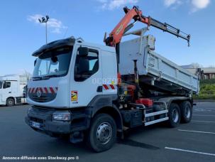 Benne basculante de chantier et de TP Renault Kerax