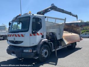 Benne basculante de chantier et de TP Renault Midlum