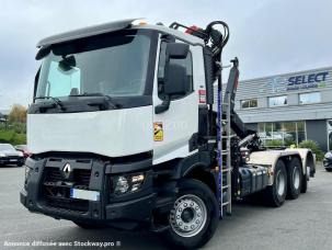 Benne amovible (à bras) Renault C-480 8X4 TRIDEM AMPLIROLL GRUE