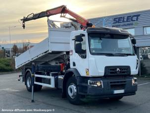Benne basculante de chantier et de TP Renault C 320 BENNE GRUE 19T