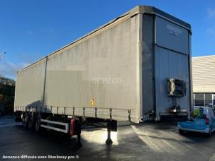 Carrosserie à parois latérales souples coulissantes (PLSC) Fruehauf REHAUSABLE ET TOIT COULISSANT