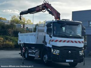 Benne basculante de chantier et de TP Renault C-380