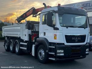 Benne basculante de chantier et de TP MAN TGS 32.400