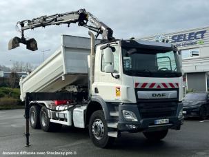 Benne basculante de chantier et de TP DAF CF 450  6X4