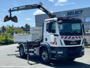 Benne basculante de chantier et de TP MAN TGM