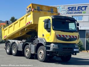 Benne basculante de chantier et de TP Renault Kerax