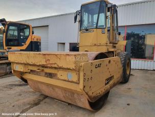 Compacteur monocylindre Caterpillar CS653