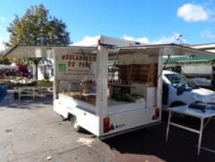 REMORQUE CELLULE MARCHES BOULANGERIE PÂTISSERIE 2m80 - N° 21402