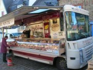 CAMION PANORAMIQUE 6m20 BOUCHER CHARCUTIER - N° 51503