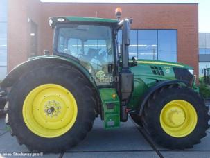 Tracteur agricole John Deere 6155 R Rel Av Fr air