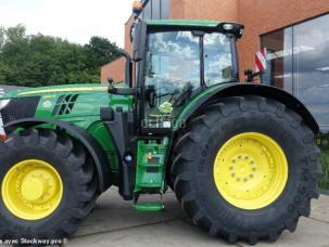 Tracteur agricole John Deere 6195R Comandpro