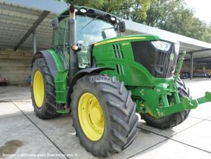 Tracteur agricole John Deere 6190 R Powerquad Relevage avant