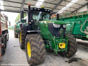 Tracteur agricole John Deere 6175 R Autopower + Front Pto