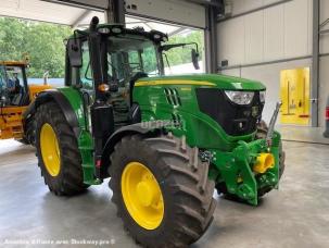 Tracteur agricole John Deere 6155 M Relevage avant + Prise de force avant