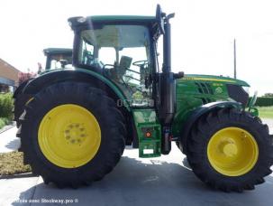 Tracteur agricole John Deere 6130 R CommandPro