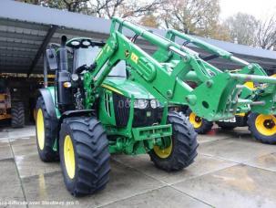 Tracteur agricole John Deere 6090 M + chargeur JD 603 Autotrac ready