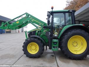 Tracteur agricole John Deere 6090 M + chargeur JD 603