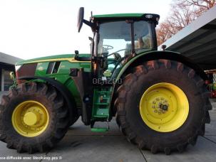 Tracteur agricole John Deere 6R195 ComandPro