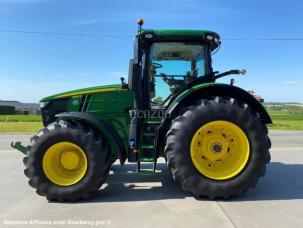 Tracteur agricole John Deere 7310R IVT Frontlift