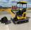 Mini-pelle Jcb 182-1 + 3 godets