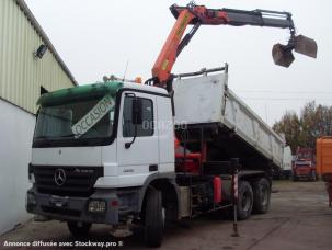 Benne basculante de chantier et de TP Mercedes Actros