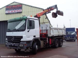 Benne basculante de chantier et de TP Mercedes Actros