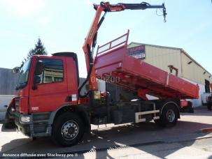 Benne basculante de chantier et de TP DAF CF75