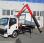 Benne basculante de chantier et de TP Isuzu NPR