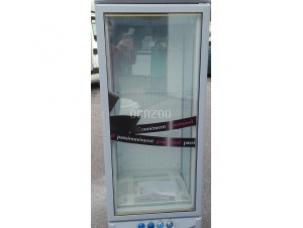 Armoire négative 1 porte vitrée