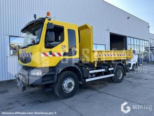 Benne basculante de chantier et de TP Renault Kerax