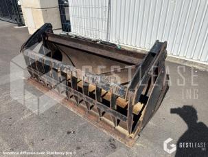 Curage rotatif CATERPILLAR GODET GRIFFE GRAPPIN CROCO