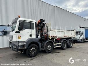 Benne basculante de chantier et de TP MAN TGS