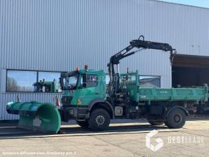 Benne basculante de chantier et de TP Mercedes Axor