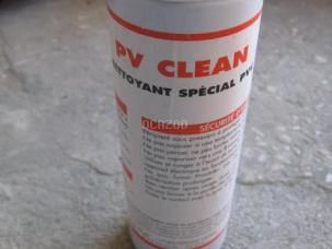 Solvant écologique synthétique nettoyant PVC ou aluminium laqué